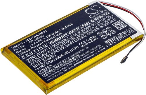 Batteri til Astell&Kern CP-AK380 3300 mAh