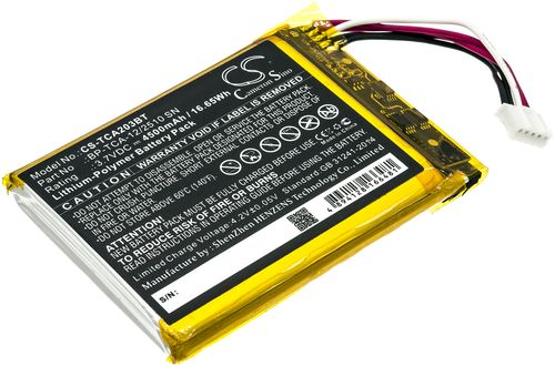 Batteri til Technicolor BP-TCA-12/2510 SN 4500 mAh