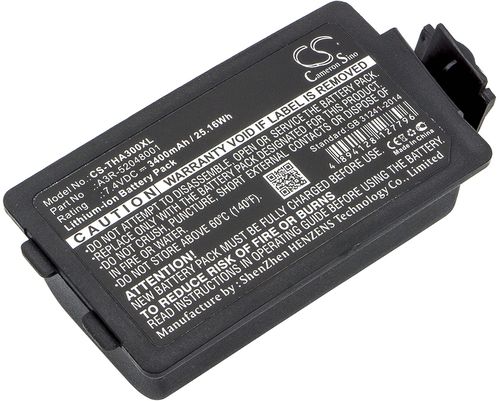 Batteri til TSC A3R-52048001 3400 mAh