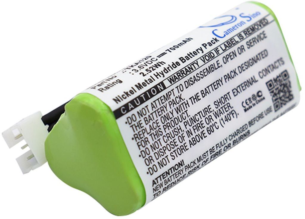 Batteri til TDK AAA,BPI AAA600mAh 700 mAh