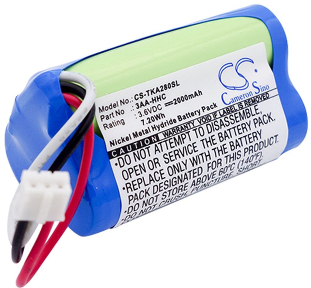 Batteri til TDK 3AA-HHC 2000 mAh