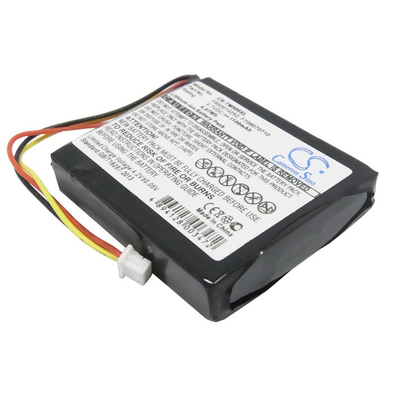 Batteri til TomTom F650010252,F709070710 1100 mAh