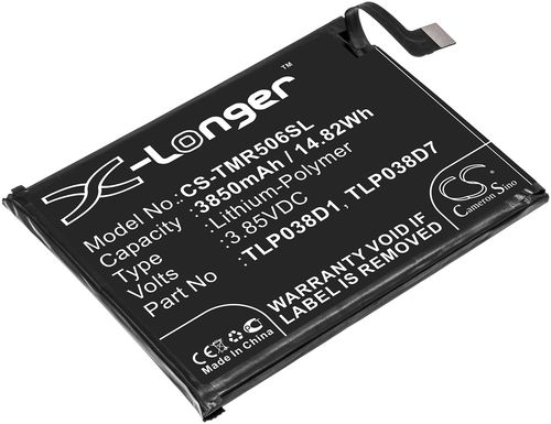 Batteri til Alcatel TLP038D7,TLp038D1 3850 mAh