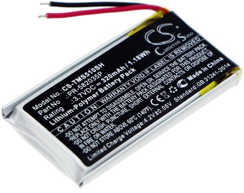 Batteri til TomTom PR-582035P 320 mAh