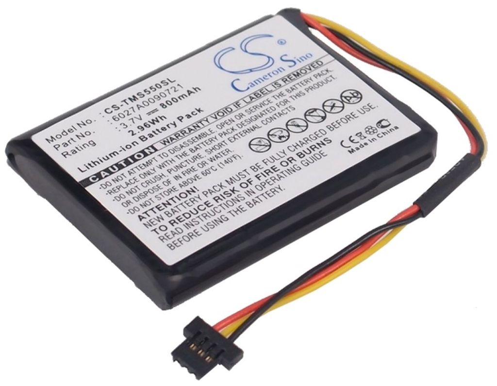 Batteri til TomTom 6027A0090721 800 mAh