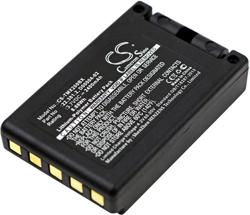 Batteri til Teleradio D00004-02,22.381.2,M245060,D4-02 2400 mAh