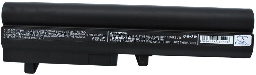 Batteri til Toshiba PA3731U-1BRS,GC02000XV10,PLL25C-00600C,PA3734U-1BRS,PA3733U-1BRS,L007221,PA3732U-1BAS,PABAS209 4400 mAh
