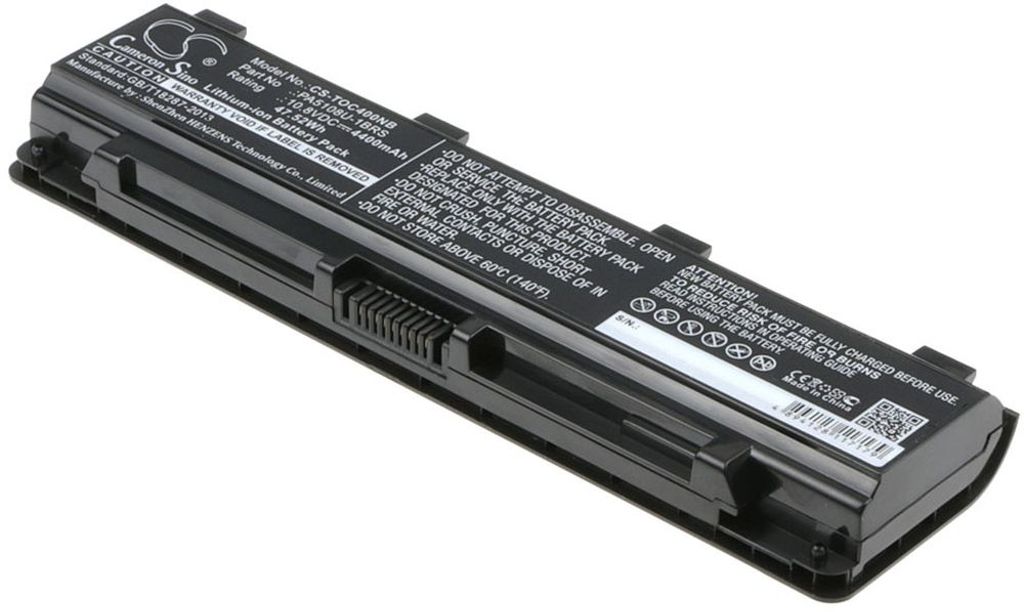 Batteri til Toshiba PA5108U-1BRS,PA5109U-1BRS,PA5110U-1BRS,PABAS271,PABAS272,PABAS273 4400 mAh