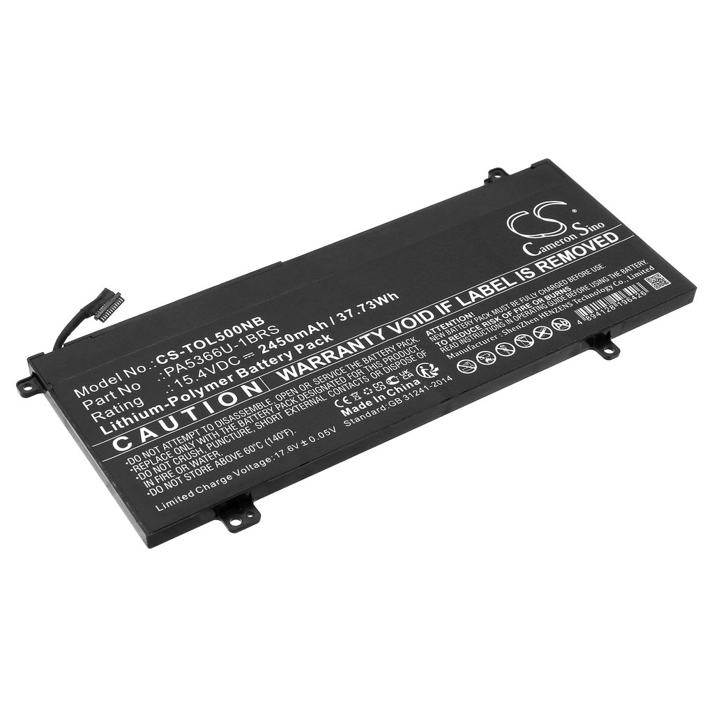 Batteri til Toshiba PA5366U-1BRS 2450 mAh