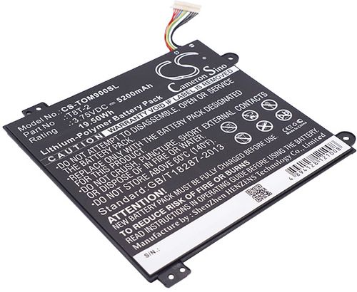 Batteri til Toshiba T8T-2 5200 mAh