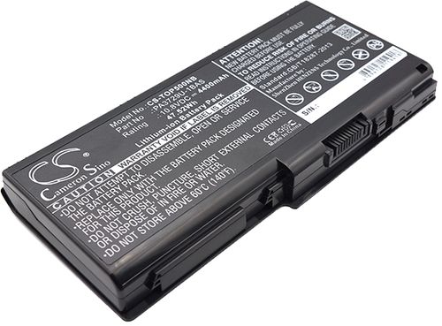 Batteri til Toshiba PA3729U-1BAS,PA3729U-1BRS,PA3730U-1BAS,PA3730U-1BRS,PA3730,PABAS207 4400 mAh