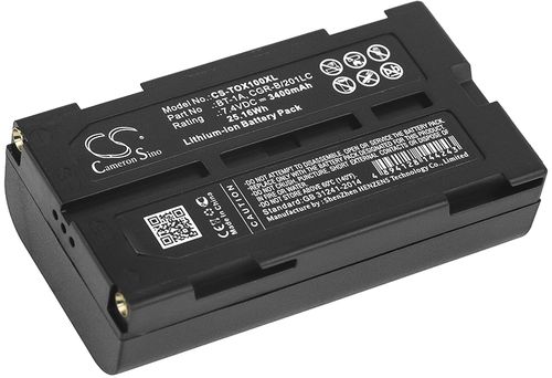 Batteri til Topcon BT-1A,CGR-B/201LC 3400 mAh