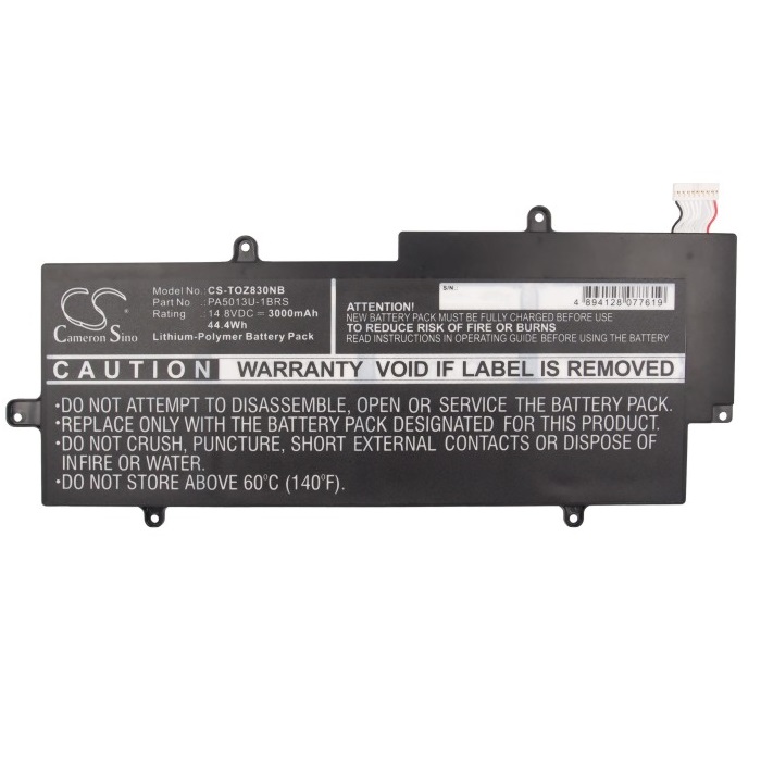Batteri til Toshiba PA5013U-1BRS 3000 mAh