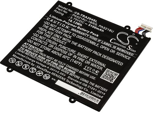 Batteri til Toshiba PA5218U-1BRS,PA5218U 5100 mAh