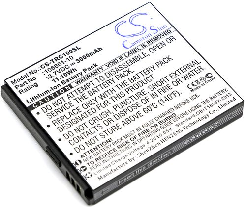 Batteri til Trimble 106661-10,106661-20,106661-40 3000 mAh