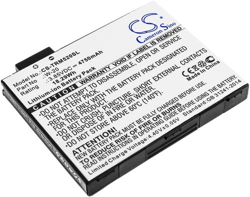 Batteri til Netgear W-20 4750 mAh