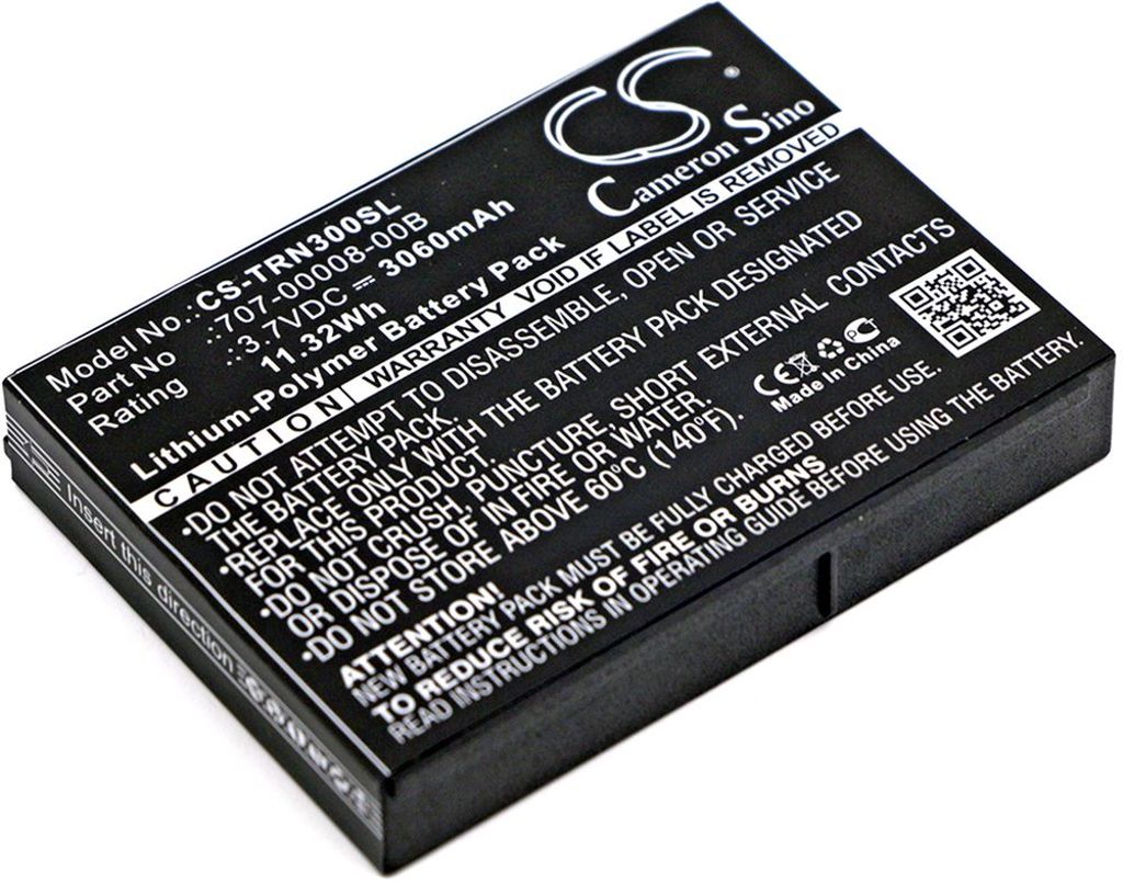 Batteri til Trimble 707-00008-00B,707-00008-00A,85713-00 3060 mAh