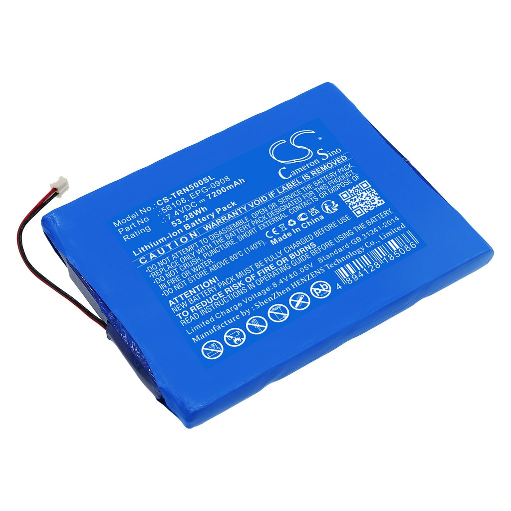 Batteri til Trimble 56108,EPG-0908 7200 mAh