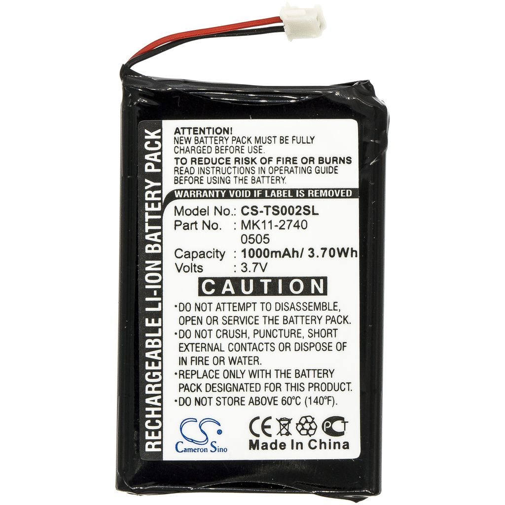 Batteri til Toshiba MK11-2740 1000 mAh