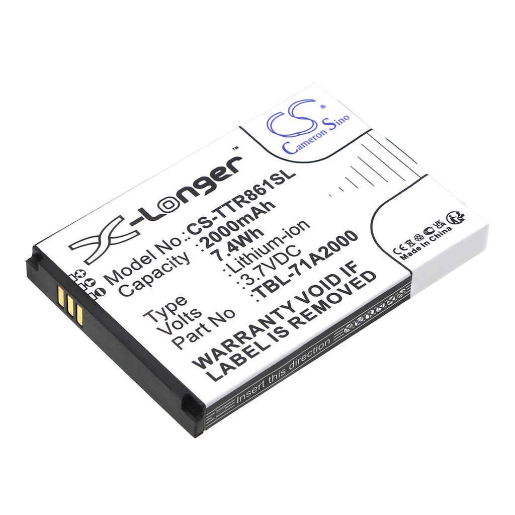 Batteri til TP-Link TBL-71A2000,TBL-71B2000 2000 mAh