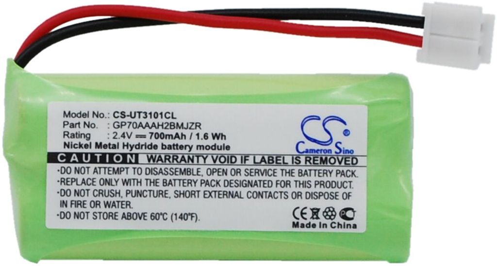 Batteri til GP 70AAAH2BMJZR,60AAAH2BMJZR,75AAAH2BMJZR 700 mAh