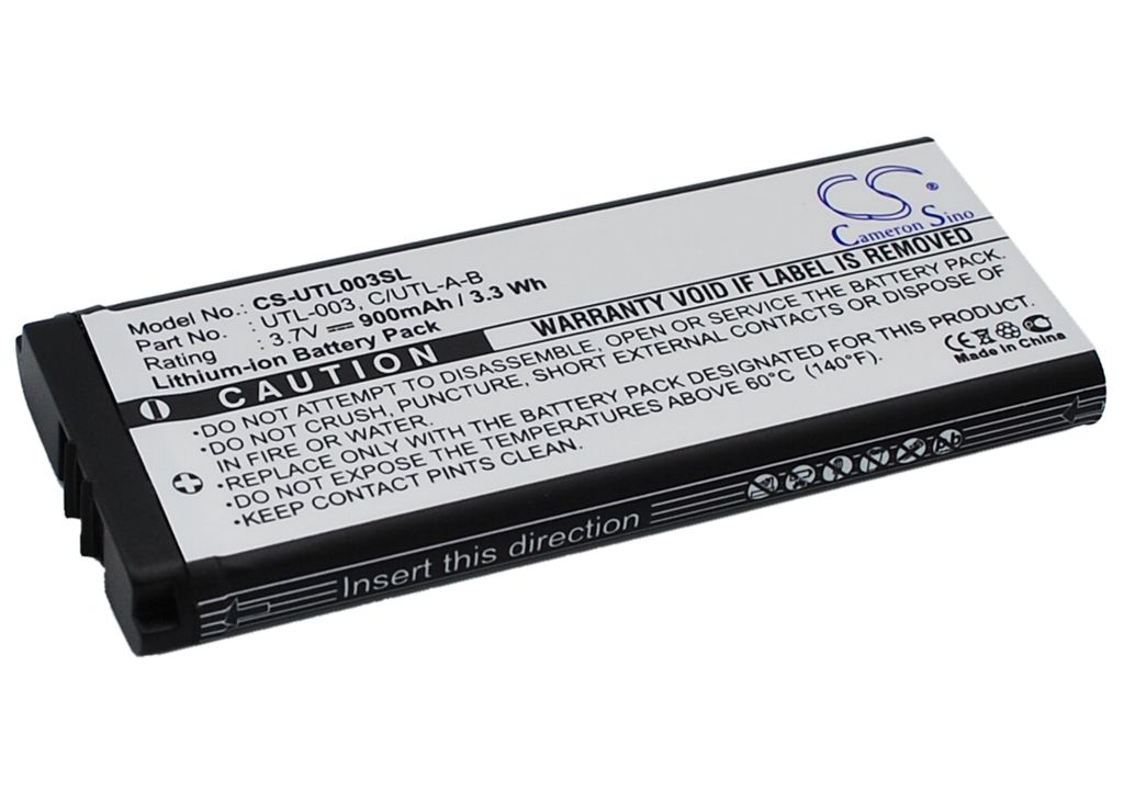 Batteri til Nintendo UTL-003,C/UTL-A-BP 900 mAh