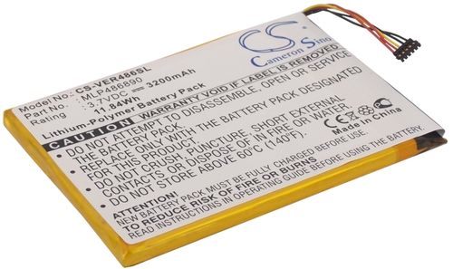 Batteri til ViewSonic MLP486890 3200 mAh