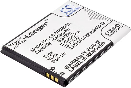 Batteri til Vodafone Li3714T42P3h645042 1450 mAh