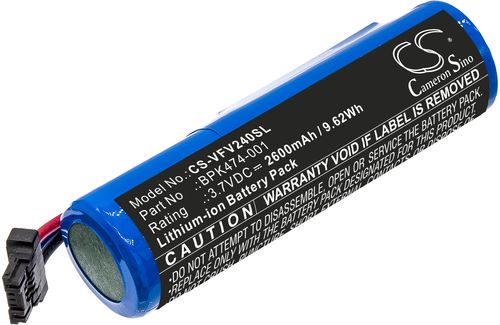 Batteri til VeriFone BPK474-001,BPK474-001-03-B 2600 mAh