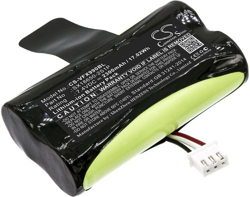 Batteri til VeriFone SX18650-2S1P 2300 mAh