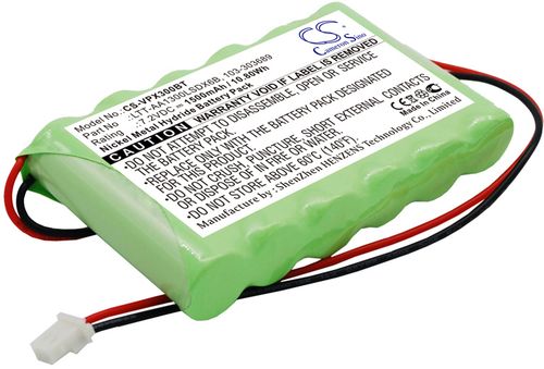 Batteri til Visonic LTT-AA1300LSDX6B,103-303689,103-301179,BAT301179,103-300691,BATPM30 1500 mAh