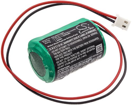 Batteri til Visonic 0-9912-J,GP250BVH6AMX,PCL00216 230 mAh