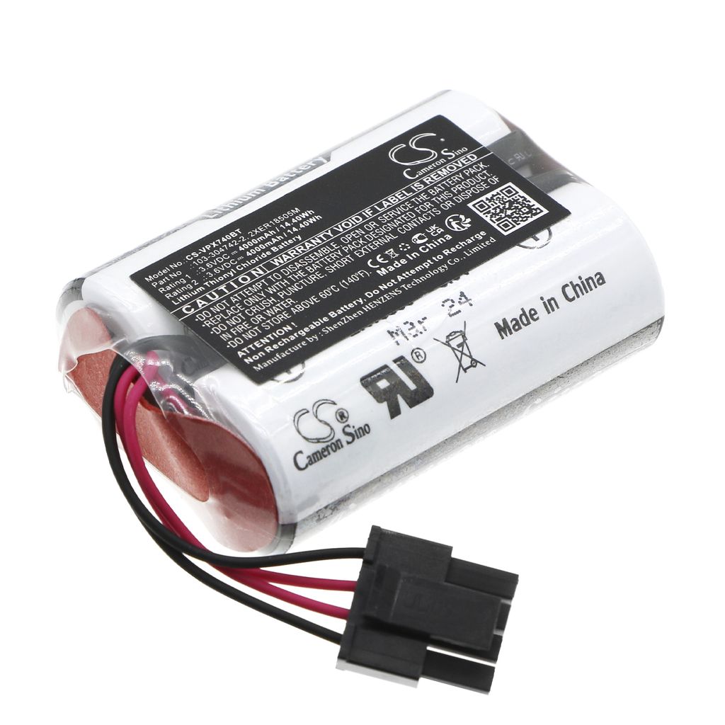 Batteri til Visonic 103-304742-2,2XER18505M 4000 mAh