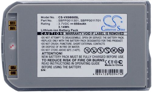Batteri til LG SBPP0011301,SBPP0011701 850 mAh