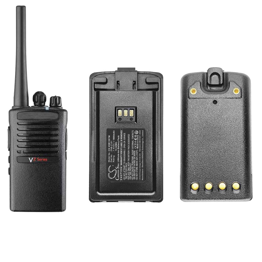 Batteri til Vertex Standard FNB-Z161 1800 mAh