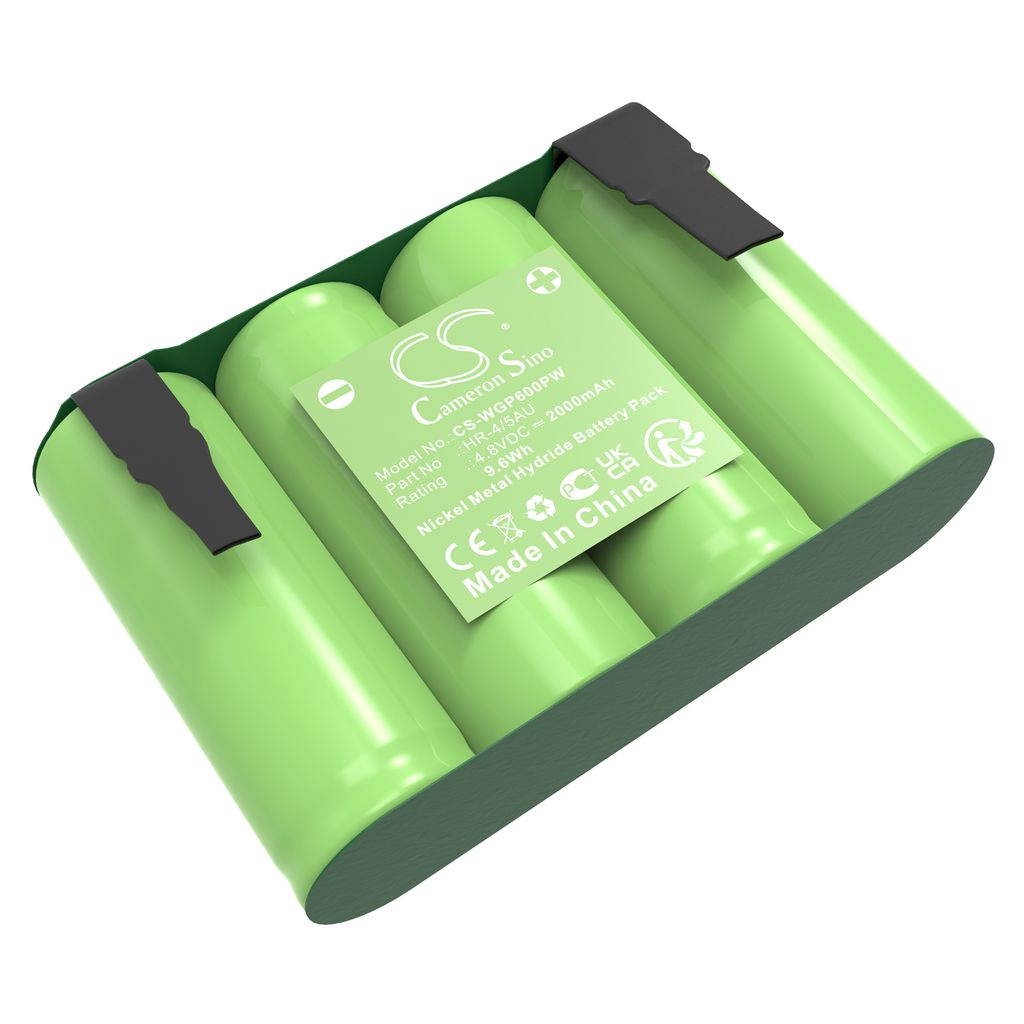 Batteri til Wolf Garten HR-4/5AU 2000 mAh