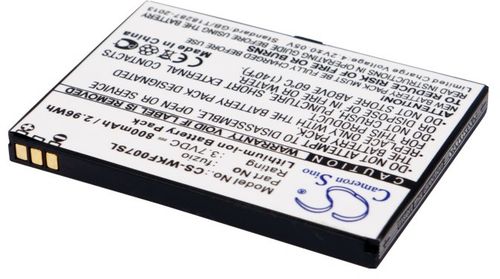 Batteri til Wiko fuzio 800 mAh