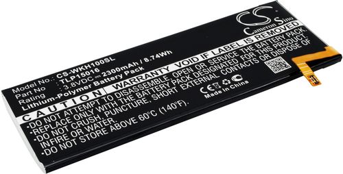 Batteri til Wiko TLP15016,S104-Q14000-001,S104-Q06000-000 2300 mAh