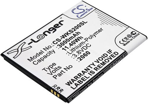 Batteri til Wiko 5260,S104-N77000-012,S104-N77000-008,S104-N77000-002 3000 mAh