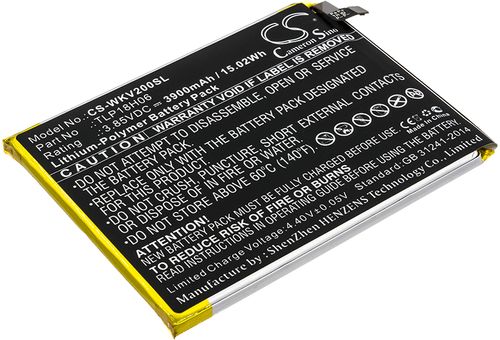 Batteri til Wiko TLP18H06 3900 mAh