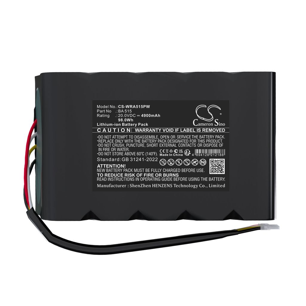 Batteri til Mowox BA 515,MWA515 4900 mAh
