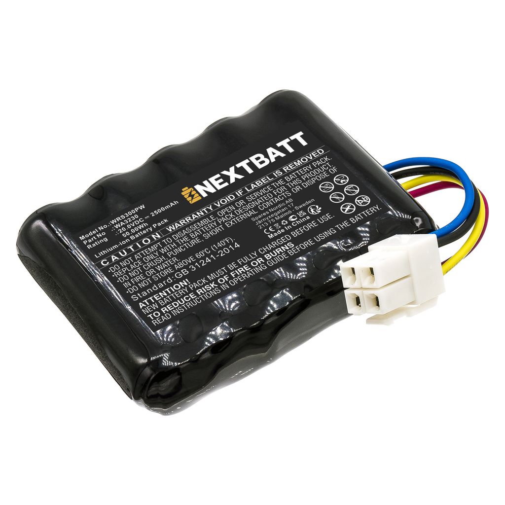 Batteri til Lux-Tools 2500 mAh