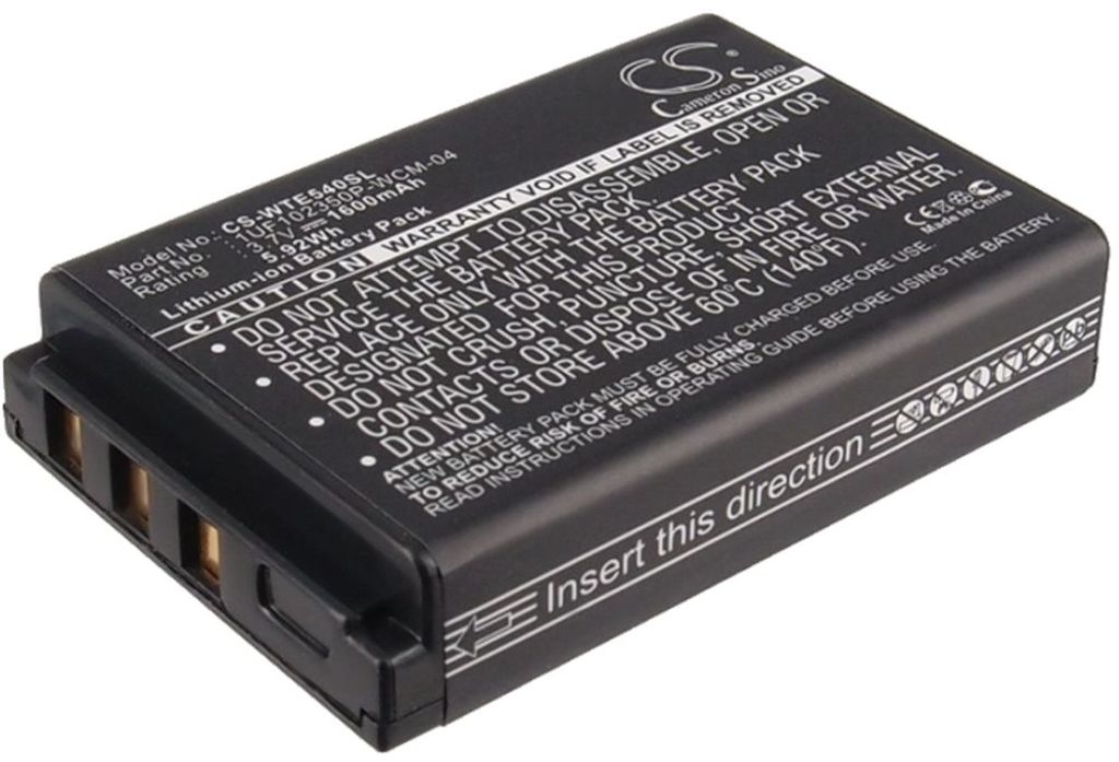 Batteri til Wacom ACK-40203,1UF102350P-WCM-03,CP-GWL04,ACK-40203-BX,1UF102350P-WCM-04,XLA-C330 1600 mAh