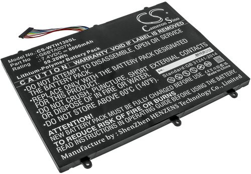Batteri til Wacom G6BTA007H 8000 mAh