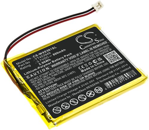 Batteri til Wexler YT453949 800 mAh