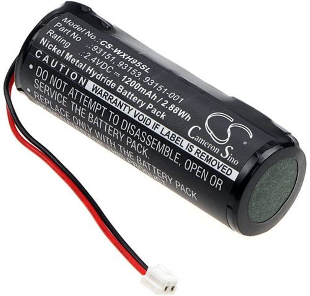 Batteri til Wahl 93151,93151-001,93153 1200 mAh