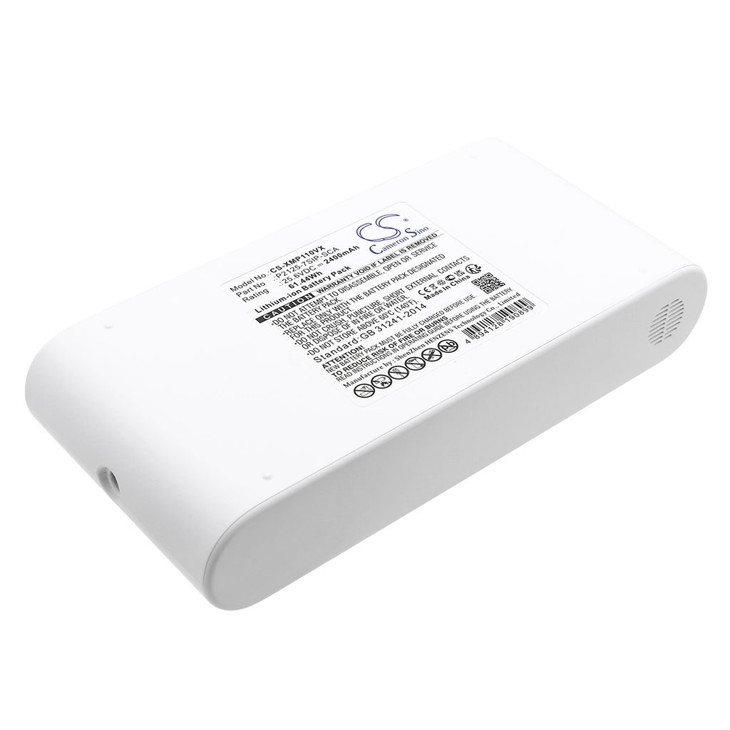 Batteri til Dreame P2125-7SIP-SCA,P2013A-7SIP-SC-02 2400 mAh