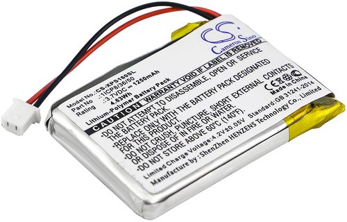 Batteri til Dual 1ICP8/36/50 1250 mAh