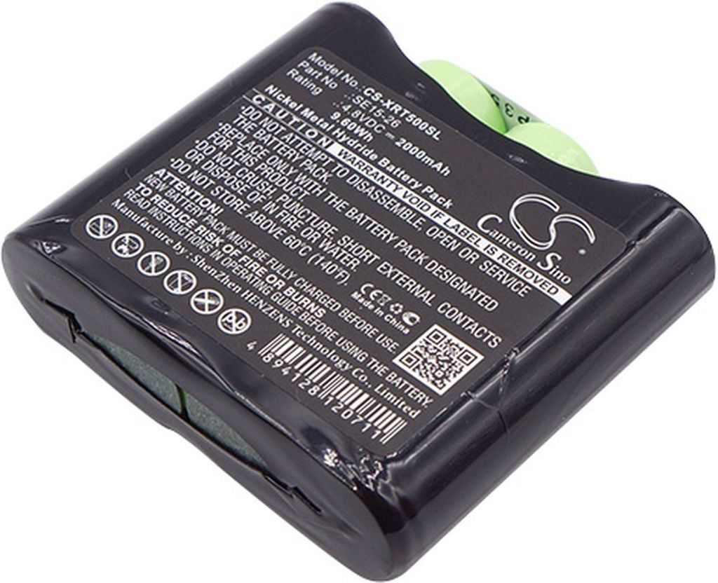 Batteri til X-Rite SE15-26 2000 mAh
