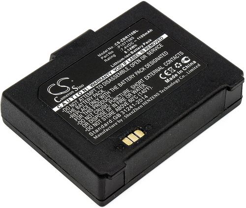 Batteri til Zebra P1070125-008,P1071566,P1071565,P1077747 1100 mAh